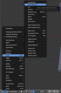 BlenderMakeFace